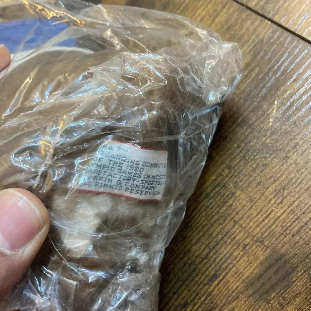 Dakin Misha‎ Bear 1980 Olympic Bell Telephone Long Lines Sealed 1979 Vtg In Bag